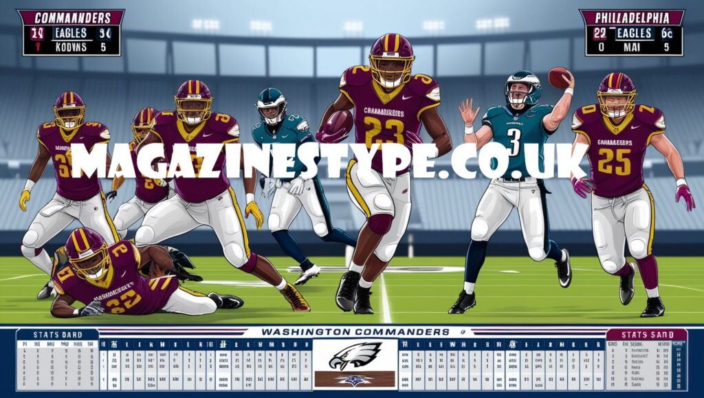 washington commanders vs philadelphia eagles match player stats